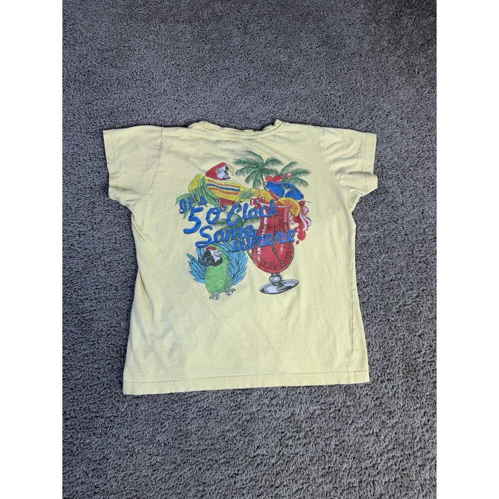 Jimmy Buffet Womens S Margaritaville 5 O'Clock Somewhere Woman To Blame Shirt